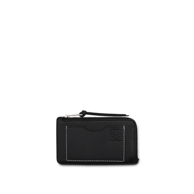 Loewe Coin Cardholder In Black