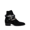 Amiri Man Ankle Boots Black Size 10 Soft Leather