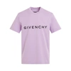 Givenchy Purple Archetype T-shirt In Lilac