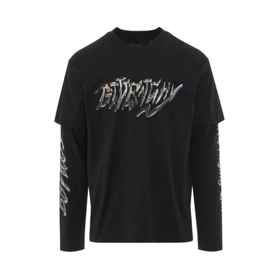 Givenchy Bstroy 4g T-shirt In Black