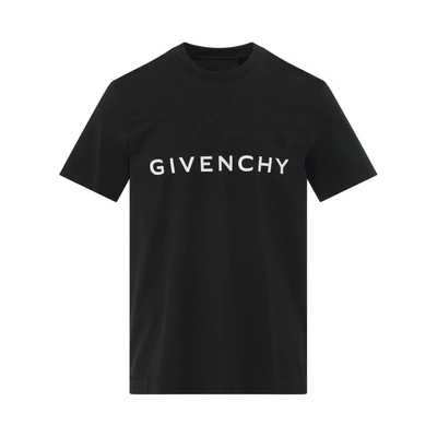 Givenchy Men's Archetype Slim Fit T-shirt In Cotton In Black