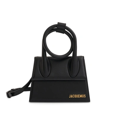 JACQUEMUS WOMEN'S LE CHIQUITO NOEUD LEATHER BAG
