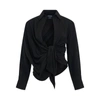 Jacquemus Bahia Twisted Long-sleeved Shirt