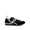 Loewe Flow Mixed Leather Bicolor Runner Sneakers