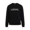 LOEWE EMBROIDERED LOGO COTTON SWEATSHIRT