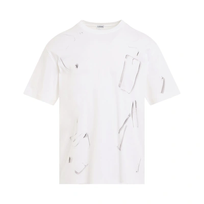 Loewe Objects Cotton T-shirt In White