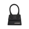 Jacquemus Le Chiquito Logo Plaque Mini Crossbody Bag In Black