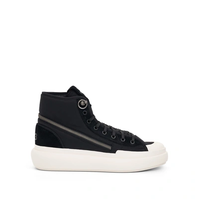 Y-3 Ajatu Court High-top Sneakers In Black