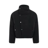 JACQUEMUS LA DOUDOUNE COCON BUTTON DOWN JACKET