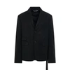 Jacquemus Black Le Chouchou 'la Veste Piccinni' Blazer