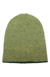 PORTOLANO MINI STRIPE SLOUCHY HAT