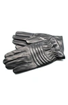 PORTOLANO QUILTED LEATHER GLOVES