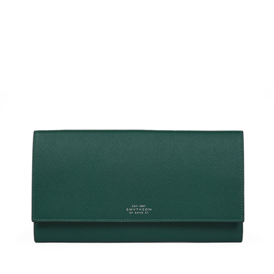 SMYTHSON SMYTHSON MARSHALL TRAVEL WALLET IN PANAMA