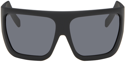 RICK OWENS BLACK DAVIS SUNGLASSES