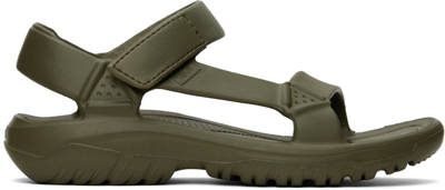 Teva Green Hurricane Drift Sandals In 1124073-dol/green