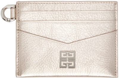 Givenchy Gold 4g Card Holder In 769-dusty Gold