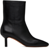 3.1 Phillip Lim Black Nell Boots In Ba001 Black