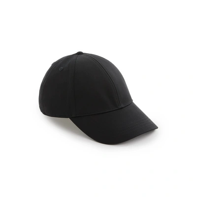 Eden Park Cotton Baseball Cap In Black