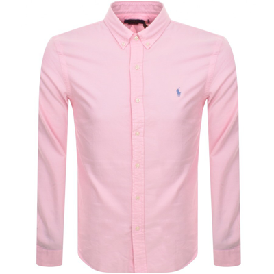 Ralph Lauren Oxford Long Sleeved Shirt Pink