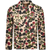 Billionaire Boys Club Camo Overshirt Beige In Beige