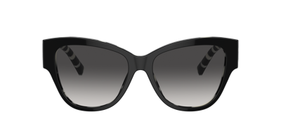 Dolce & Gabbana Dolce&gabbana 54mm Gradient Butterfly Sunglasses In Grey