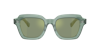 Oliver Peoples Womens Green Ov5526su Kienna Square-frame Acetate Sunglasses In Graphite Gold