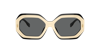 Tory Burch Woman Sunglass Ty7192u In Dark Grey Solid
