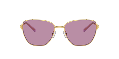 Tory Burch Woman Sunglass Ty6105 In Dark Violet