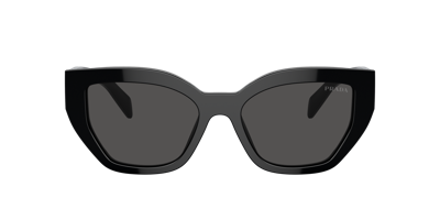 Prada Woman Sunglasses Pr A09s In Dark Grey