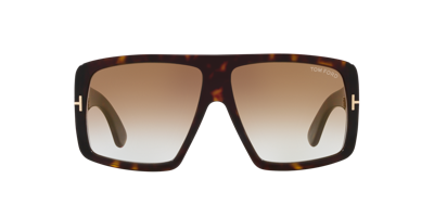 Tom Ford Unisex Sunglass Raven In Brown Gradient