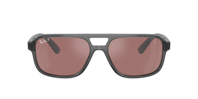 Ray Ban Ray In Purple,silver