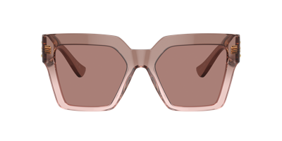 Versace Woman Sunglass Ve4458 In Light Brown