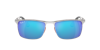 Ray Ban Rb3726m Scuderia Ferrari Collection Sonnenbrillen Silber Fassung Blau Glas Polarisiert 57-18 In Blue