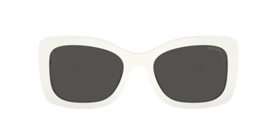 Prada Eyewear Square Frame Sunglasses In White