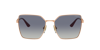 Vogue Eyewear Vo4284s Square-frame Sunglasses In Grey Gradient Dark Blue