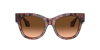 Giorgio Armani Woman Sunglass Ar8195u In Pink Gradient Brown