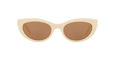 Saint Laurent Woman Sunglass Sl M115 In Brown