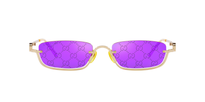 Gucci Unisex Sunglasses, Gg1278s In Purple