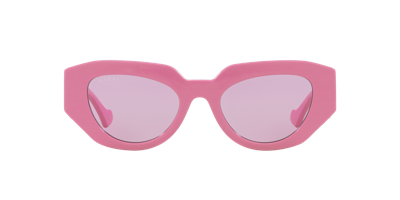 Gucci Woman Sunglass Gg1421s In Pink