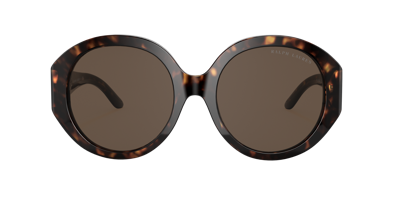 Polo Ralph Lauren Ralph Lauren Woman Sunglass Rl8188q In Brown