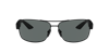 Prada Linea Rossa Man Sunglass Ps 50zs In Polar Dark Grey