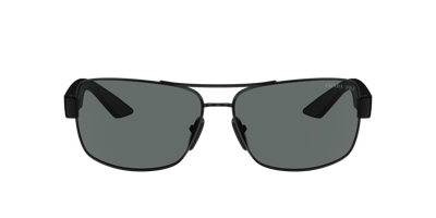 Prada Linea Rossa Man Sunglass Ps 50zs In Polar Dark Grey