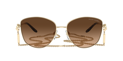Polo Ralph Lauren Ralph Lauren Woman Sunglass Rl7079 The Vivienne In Taupe Gradient