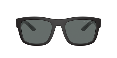 Prada Linea Rossa Man Sunglass Ps 01zs In Black