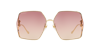 Gucci Gg1322sa Gold Sunglasses In Pink