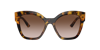 Prada Tortoiseshell-effect Cat-eye Sunglasses In Brown Gradient