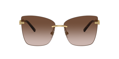 Dolce & Gabbana Dolce&gabbana Woman Sunglass Dg2289 In Brown Gradient