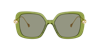 Swarovski Sk6011 Square-frame Acetate Sunglasses In Green