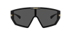 Versace Injected 0ve4461 Sunglasses In Dark Grey,mirror Gold
