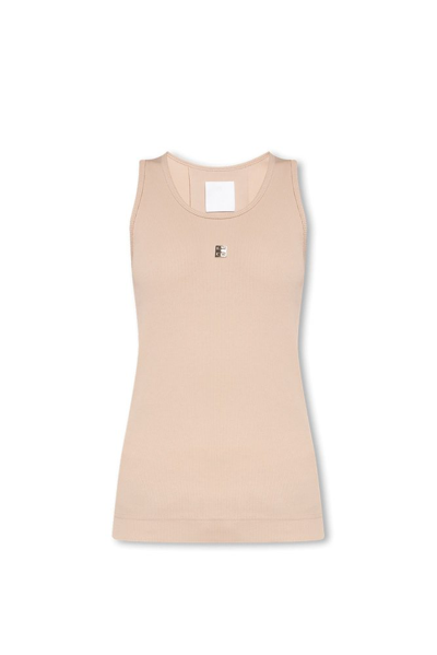 Givenchy Slim Fit Tank Top In Beige